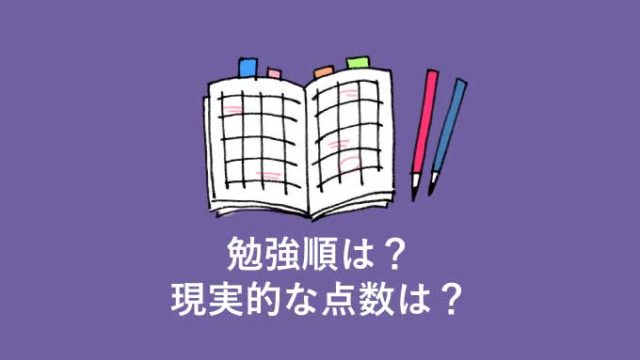 【独学者向け】中小企業診断士の一次試験科目の勉強順と現実的な合格点とは？